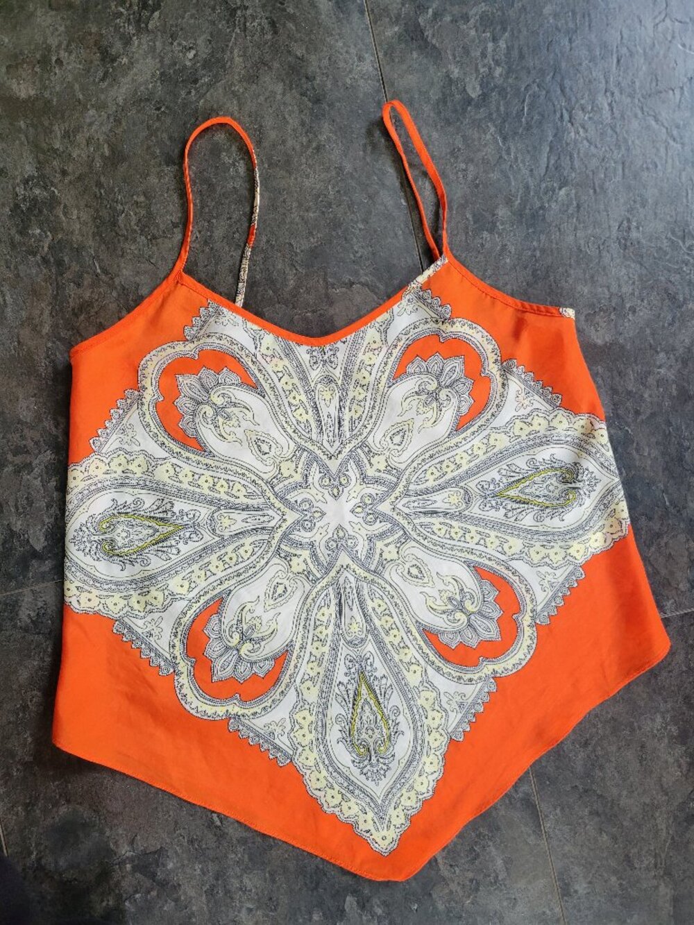 Paisley Cami Top